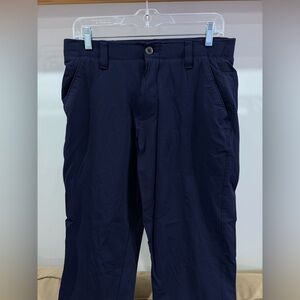 Navy Under Armour Golf Pants 32W 30L